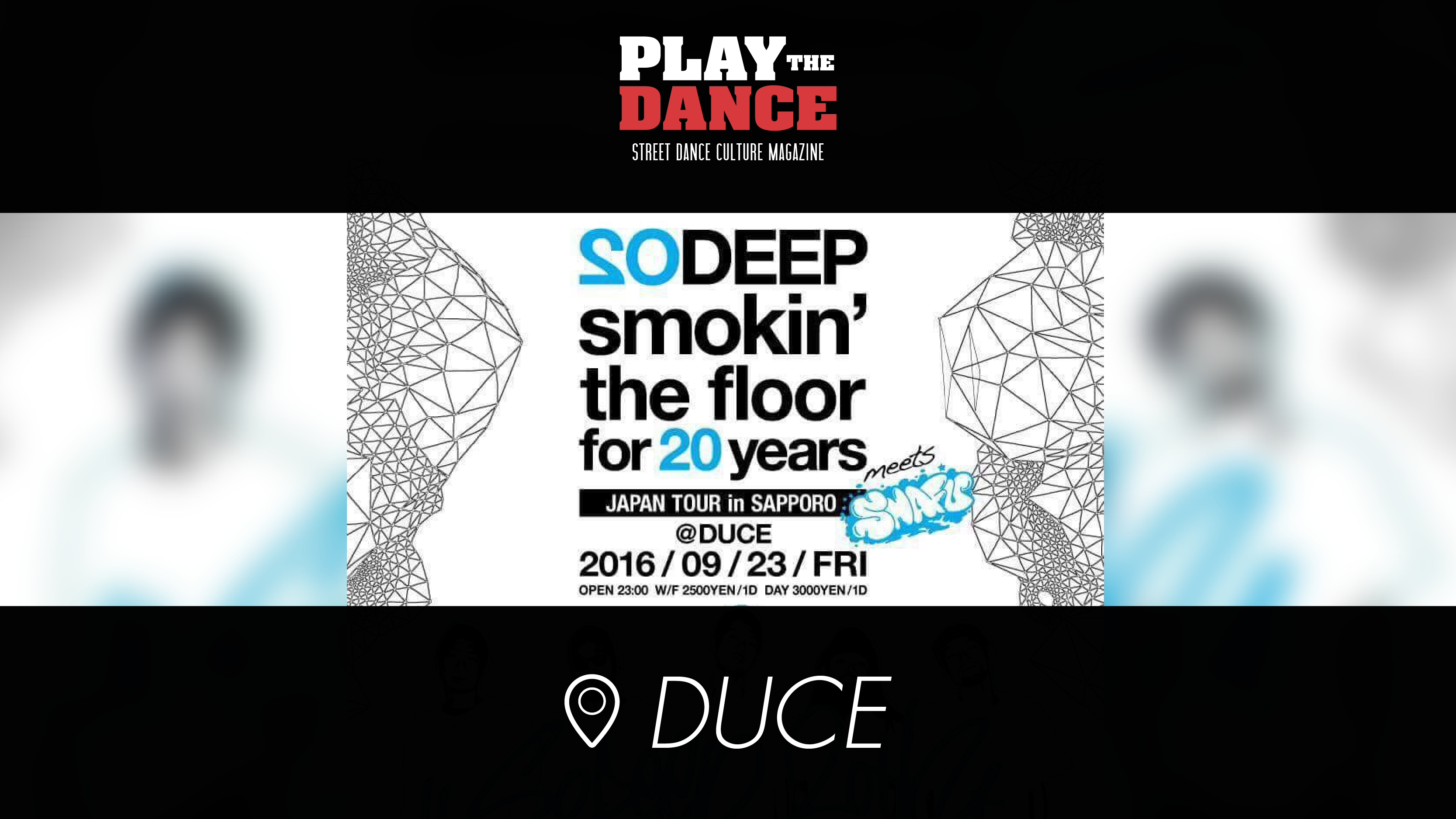SODEEP smokin’ the floor for 20years JAPAN TOUR at Sapporo meets ”SNAFU”