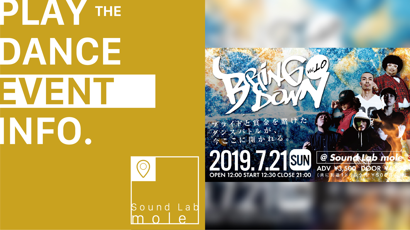 【Bring Down. vol.10】〜ANNIVERSARY〜